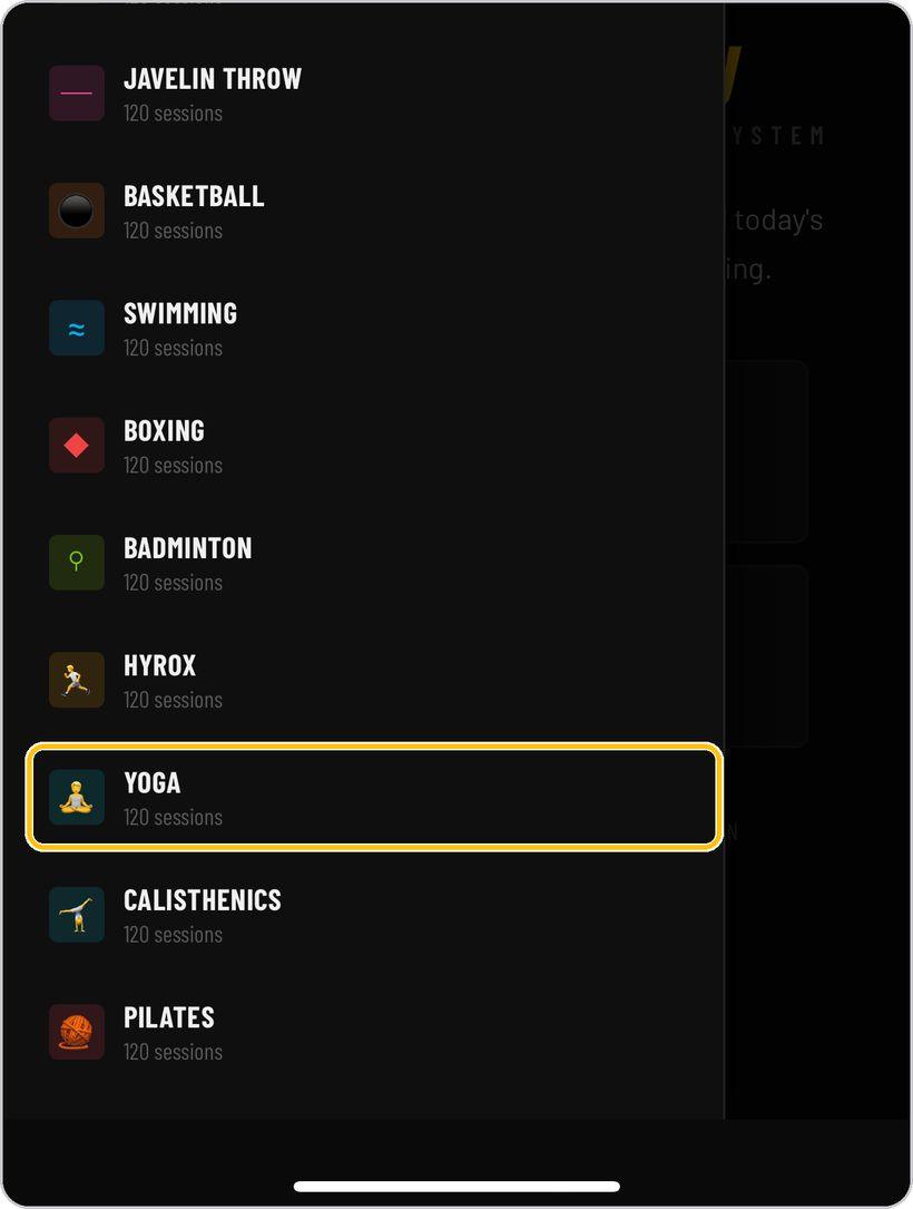 Session of the Day · Pick a category