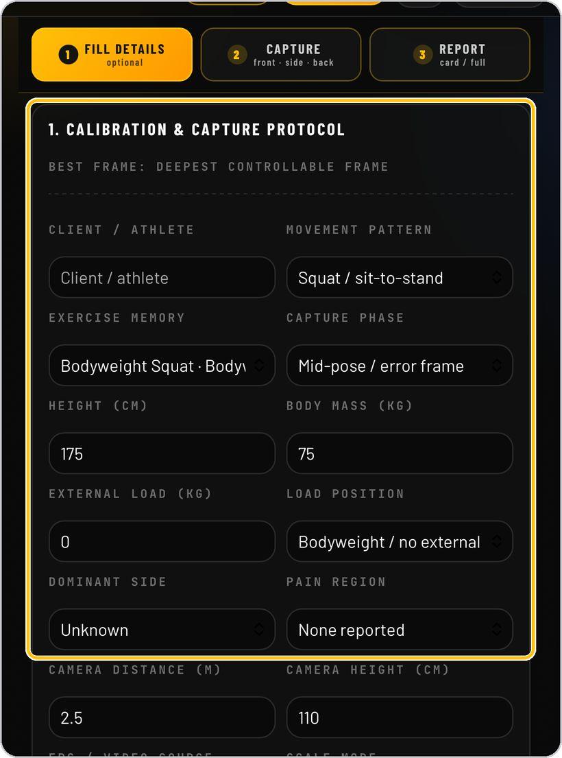 Asymmetry Engine · Fill details — the capture protocol