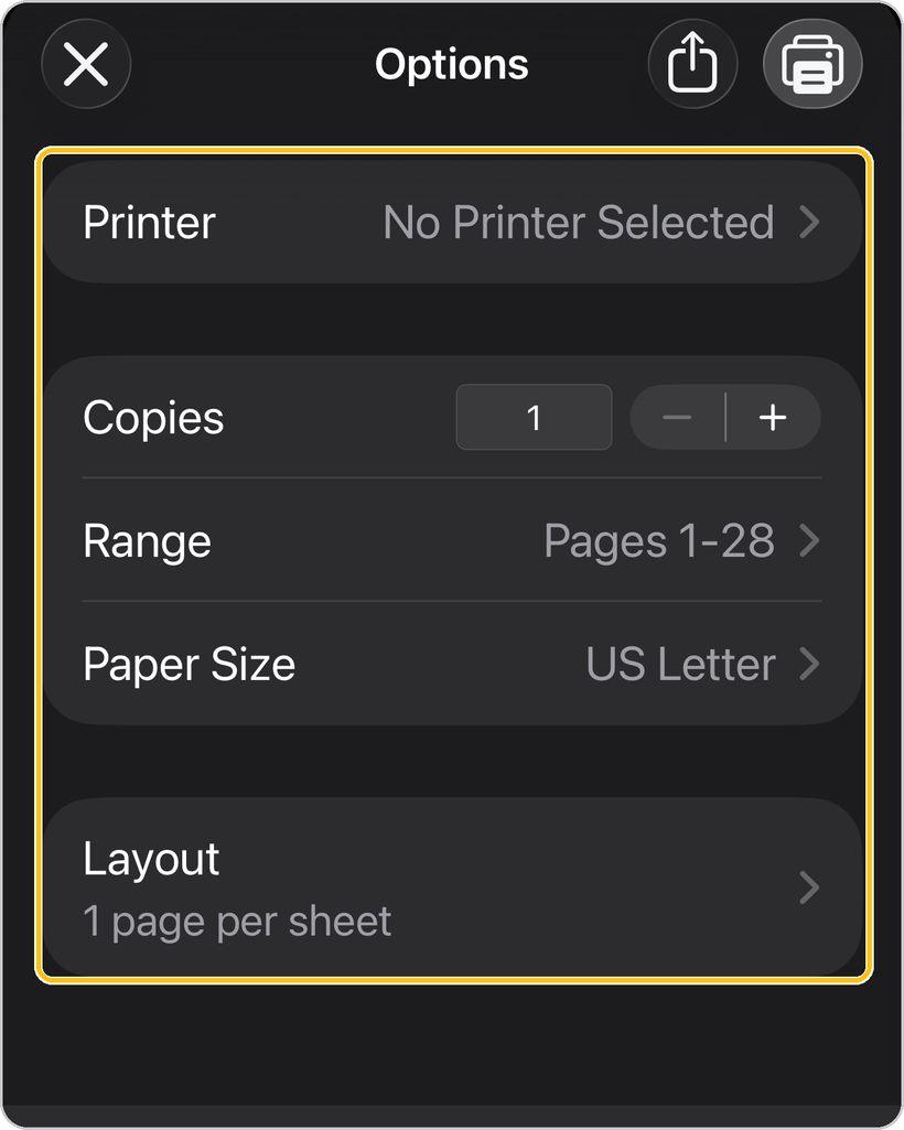 Open Education · Print, save and cite