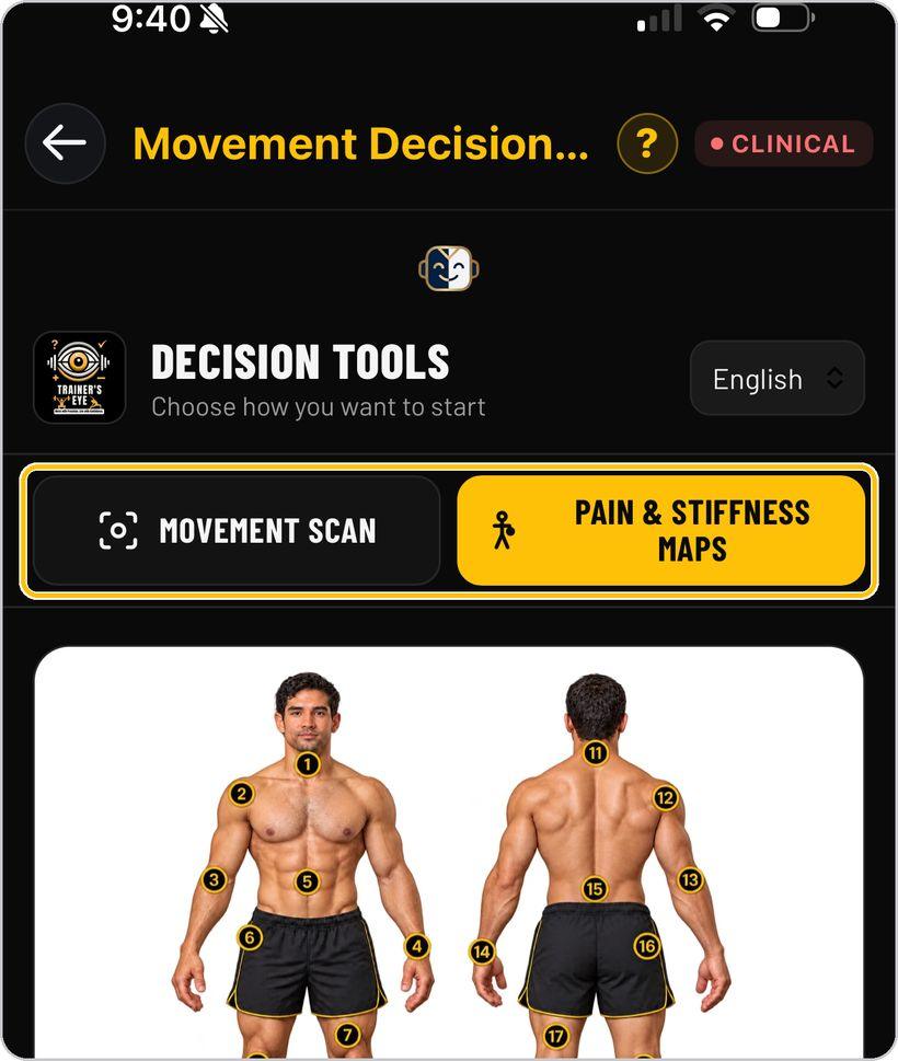Movement Decision Tool · Choose how you want to start