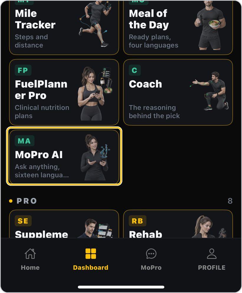 MoPro AI · Open the tool
