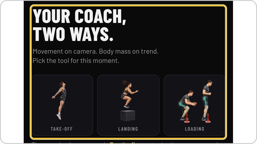 Coach · Pick the tool for this moment