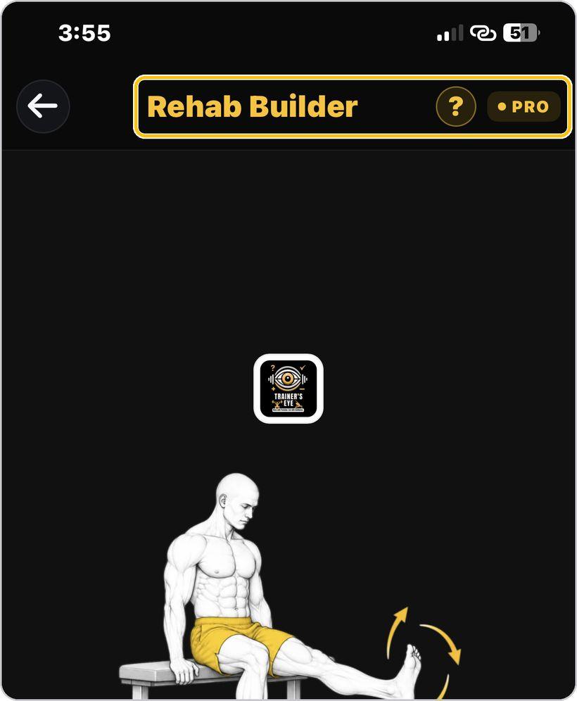 Rehab Builder · Open the tool