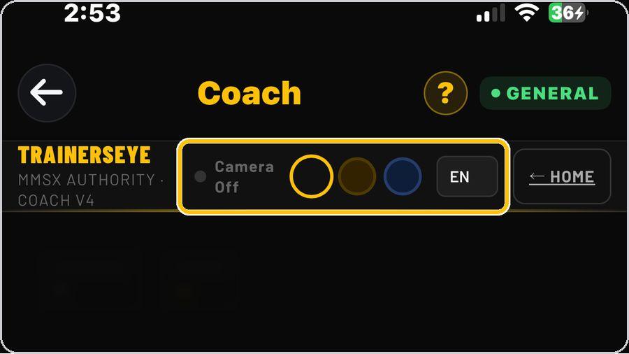Coach · Language and status