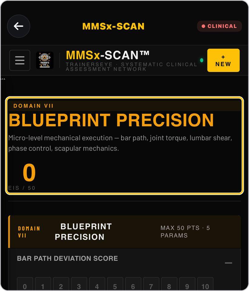 MMSx-SCAN · Domain VII