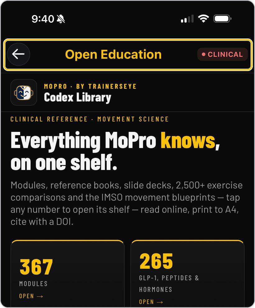 Open Education · Open the tool