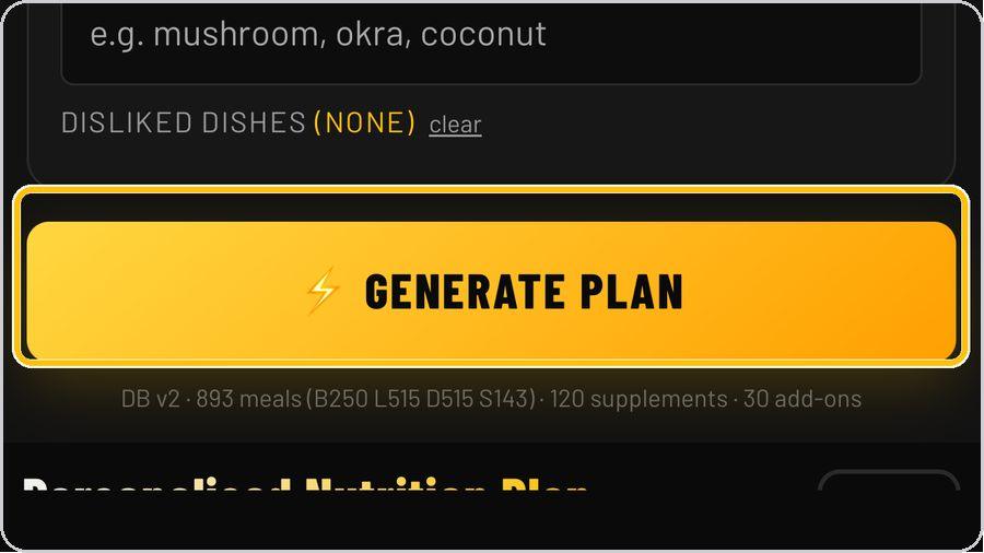 FuelPlanner Pro · Generate the plan