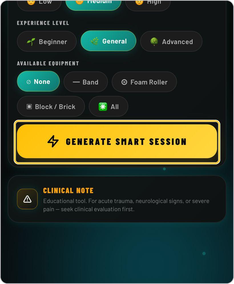 ProMobility · Generate the smart session
