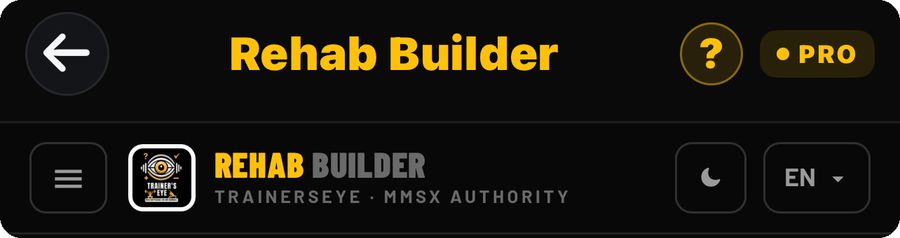 Rehab Builder guide illustration