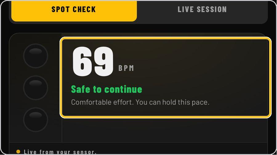 Mile Tracker · Hold still for the reading