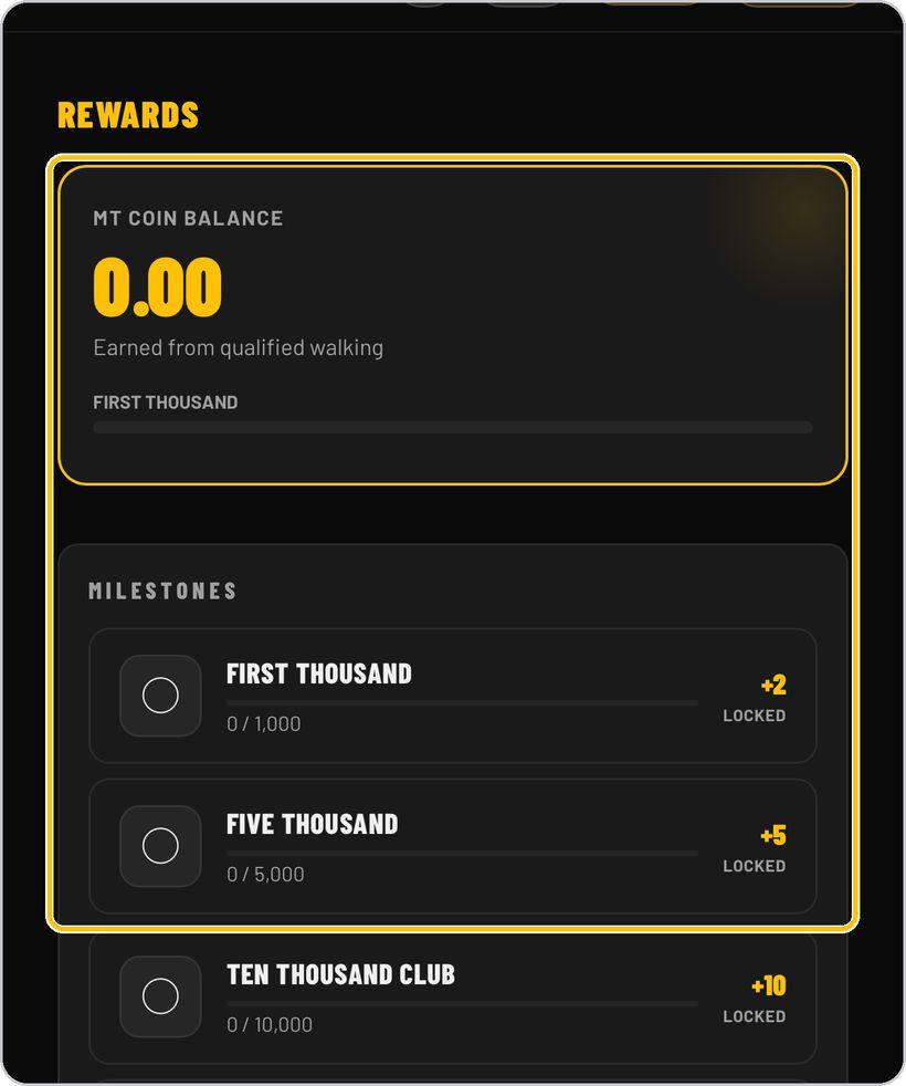 Mile Tracker · Rewards
