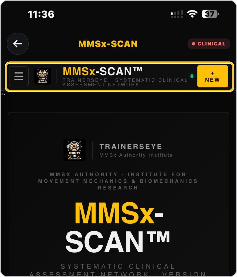 MMSx-SCAN · The tool bar