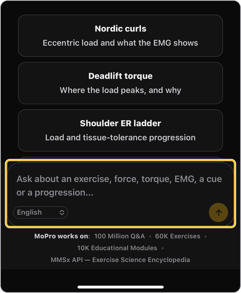 MoPro AI · Ask in your own words