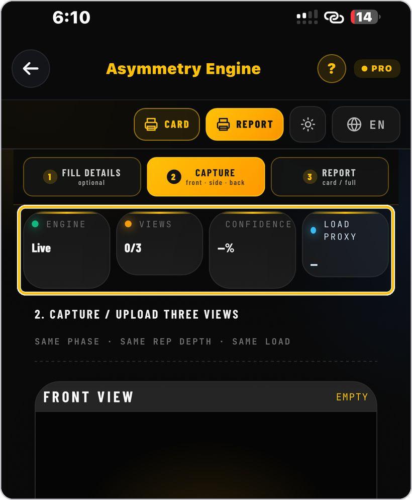 Asymmetry Engine · Analyse All