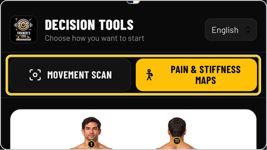 Movement Decision Tool · Choose how you want to start