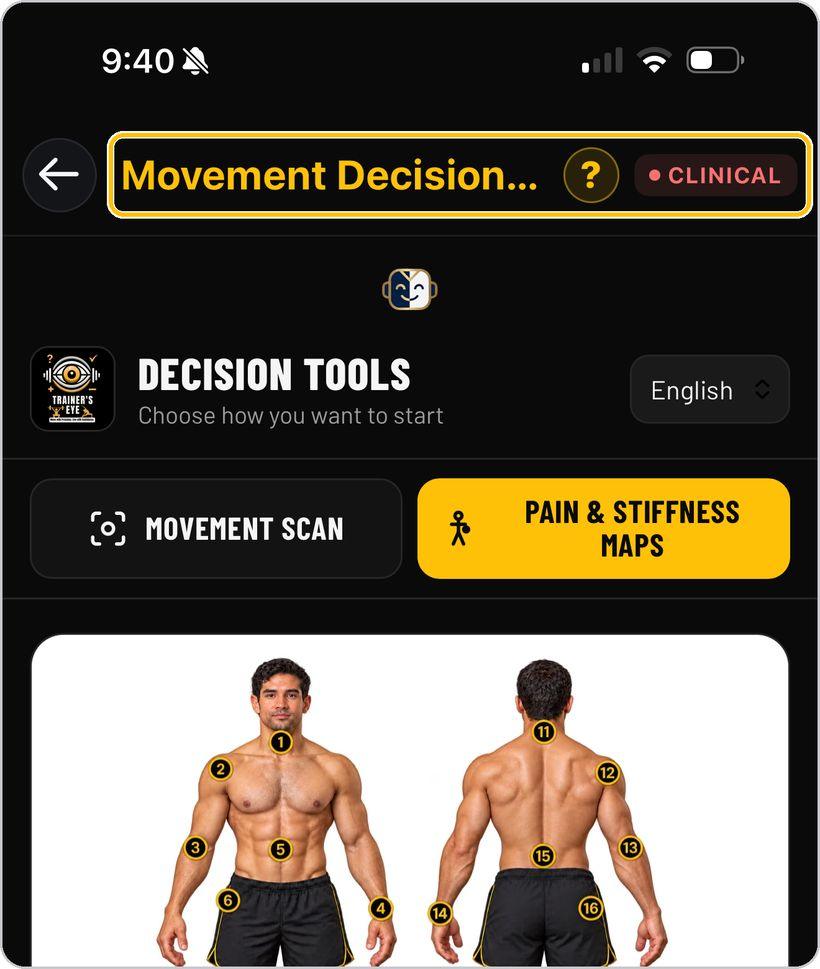 Movement Decision Tool · Open the tool